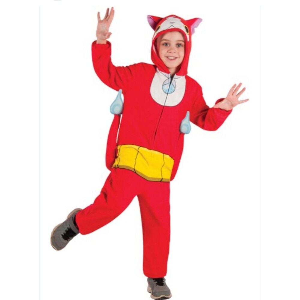 YO-KAI‎ WATCH JIBANYAN CHILDRENS HALLOWEEN COSTUME SIZE M 5-7 - Picture 1 of 9